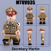 MTUV027-057 World War II military German soldier Minifigures