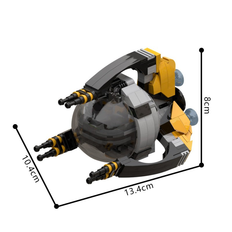 (Gobricks version) 350pcs MOC-215249 The stinger