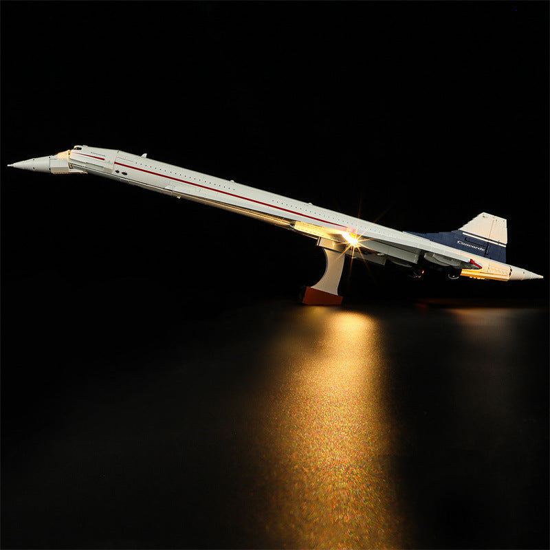 2083pcs Airbus Concorde plane only LED kit