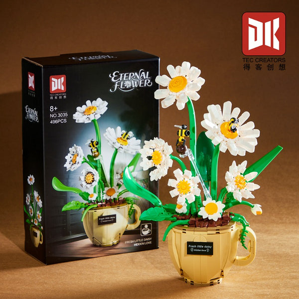 496pcs DK 3035 Coffee Cup Daisy – Joy Bricks