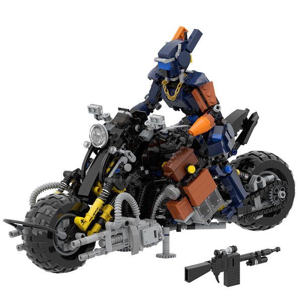 1212pcs MOC Chappie(Chappie and his bike) – Joy Bricks