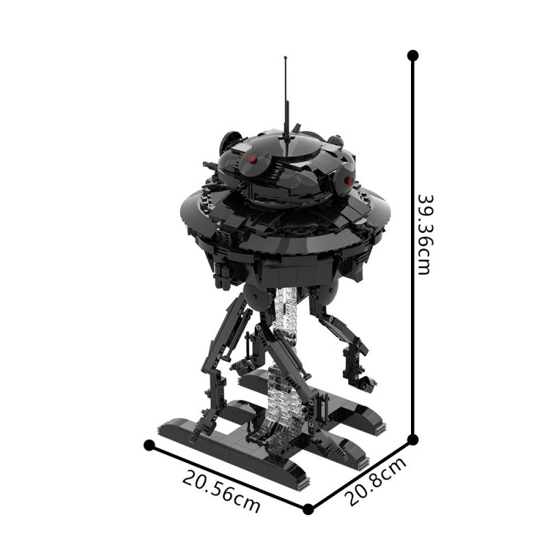 (Gobricks version) 835pcs MOC Imperial Probe Droid - UCS Scale
