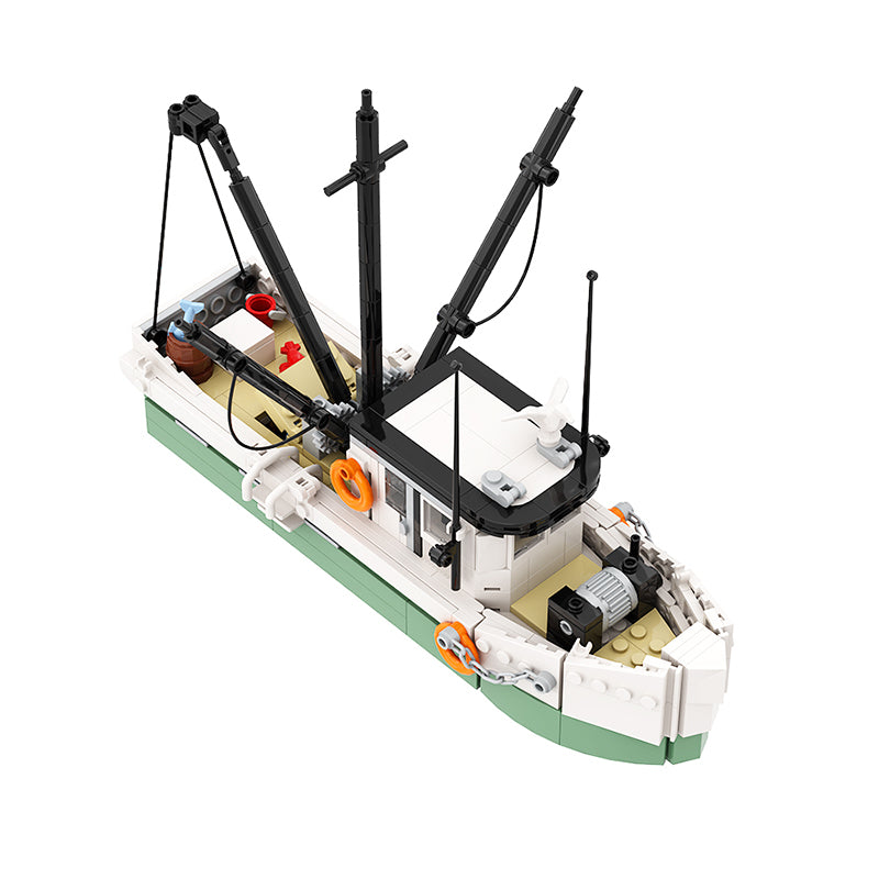 (Gobricks version)	331pcs Wrecked Shrimp Boat