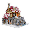 2456PCS MOC-187924;winter architecture