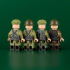 MTUV028-031 Southern Xinjiang Guardians frontier guard Minifigures