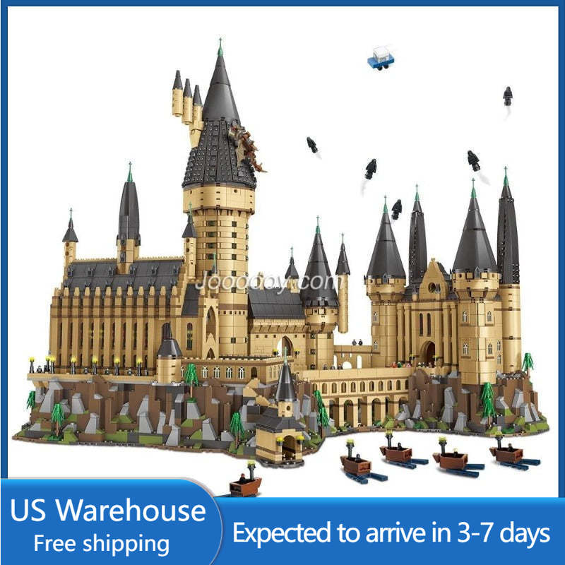 (Ship from US warehouse)6020pcs Harry Potter Hogwarts Castle 98000 S7306 71043 70068