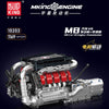 1169 pcs MouldKing 10203 MB Automobile V8 Engine Transmission