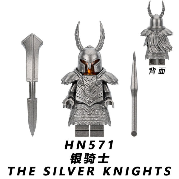 HN570-573 Dark Soul Knight Series Minifigures – Joy Bricks