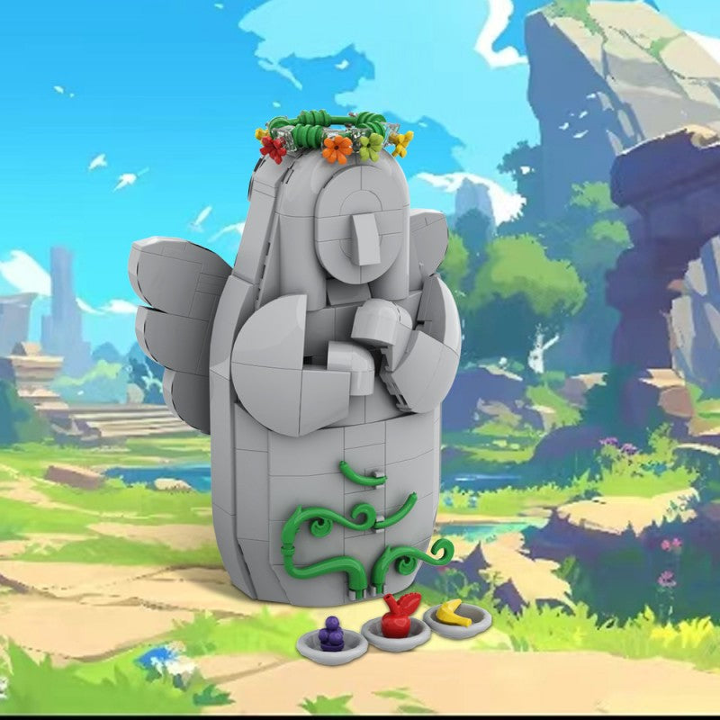 (Gobricks version) 220pcs zelda  Goddess statue