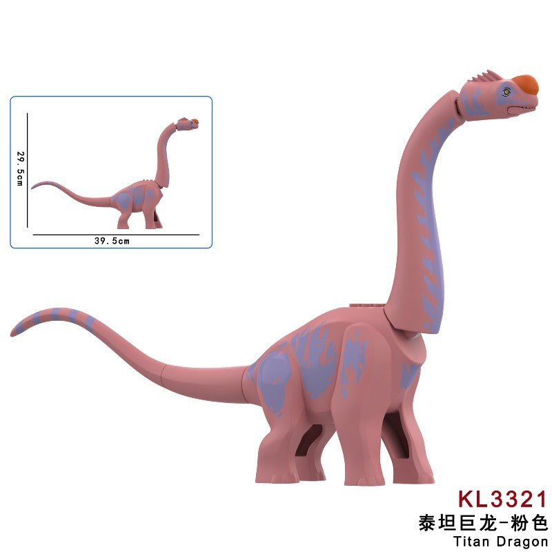 KL3319-KL3323 Titanosaurus Jurassic World Brachiosaurus Dinosaur