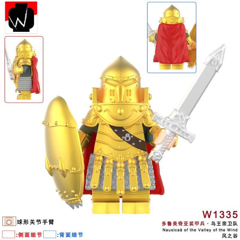 W1330-1335 Warriors of the Wind series Minifigures – Joy Bricks