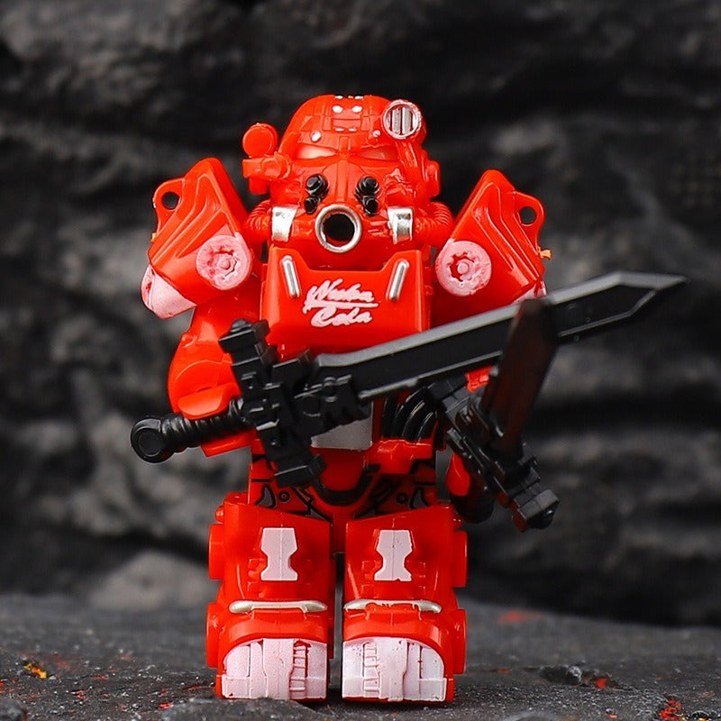 特撮 FAKE LAVA ELEVENTOYS T60 Power heavy exoskeleton mecha Minifigures – Joy Bricks
