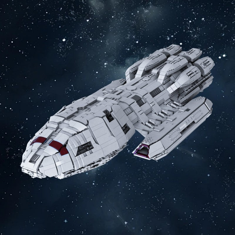 (Gobricks version) 7164pcs MOC-217809 Battlestar Pegasus - UCS Scale