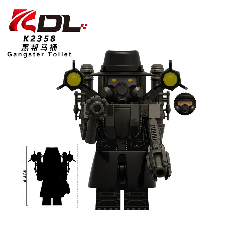 KDL856 Skibidi Toilet series Minifigures – Joy Bricks