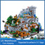 (Ship from US warehouse) 2688PCS Miniecraft The Mountain Cave Compatible 21137