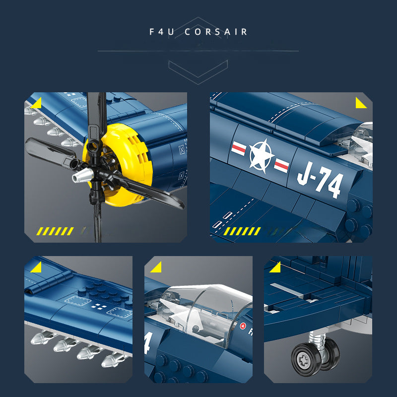 767pcs JIESTAR JJ9216 F4U Corsiar