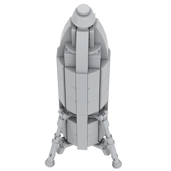 Gobricks version) 96pcs MOC-146657 SpaceX Starhopper – Joy Bricks