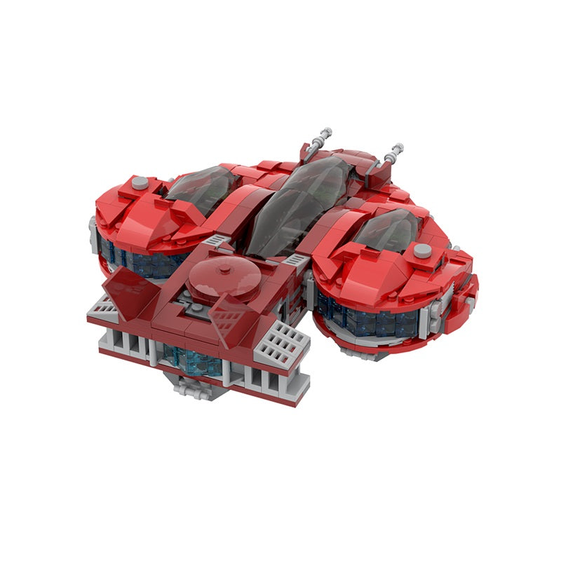 (Gobricks version) 575PCS MOC-146932 Pata'Herz-class exploration craft