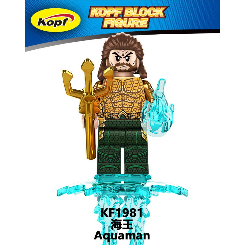 AquaProject クロダイ74 KF6194 superhero Sea King Series Minifigures – Joy Bricks