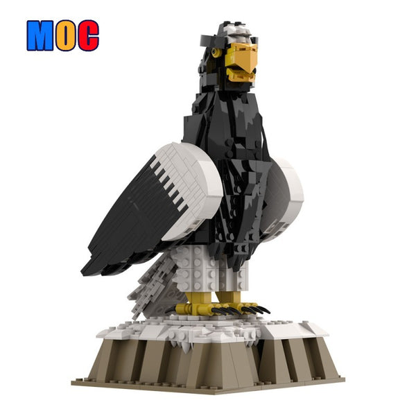 Gobricks version) 781pcs MOC-211400 Steller's Sea Eagle – Joy Bricks