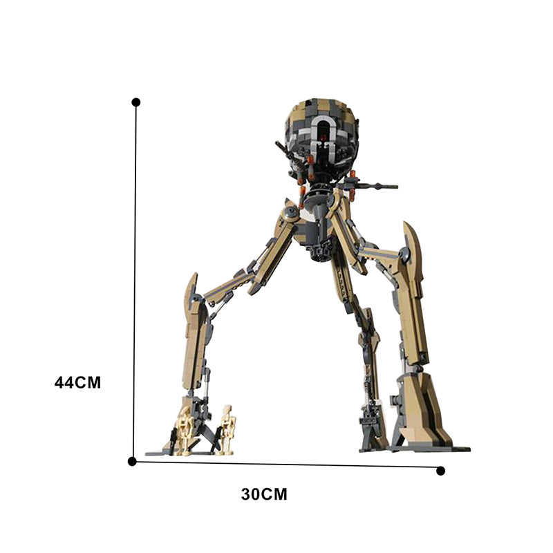 (Gobricks version) 1006 pcs MOC-99809 Octuptarra Magna tri-droid