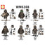 WM6168 Military Series Engineer Sniper Minifigures
