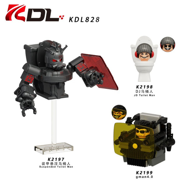 KDL828 Skibidi Toilet series Minifigures – Joy Bricks