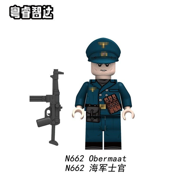 N661-666 Military Series Navy Minifigures (new, updating) – Joy Bricks