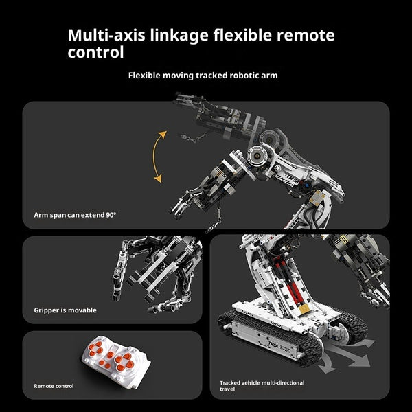 1468pcs TUOMU T1110 Sci-Fi Programmable Robotic Arm – Joy Bricks