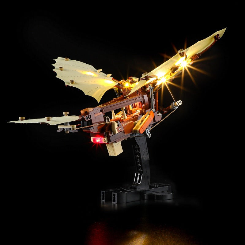 493 pcs Leonardo da Vinci's Flying Machine