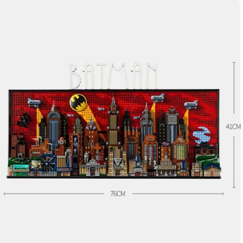 (Ship from US warehouse) 4210 pcs Batman: The Animated Series Gotham City