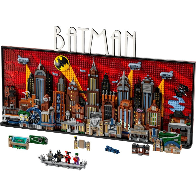 (Ship from US warehouse) 4210 pcs Batman: The Animated Series Gotham City