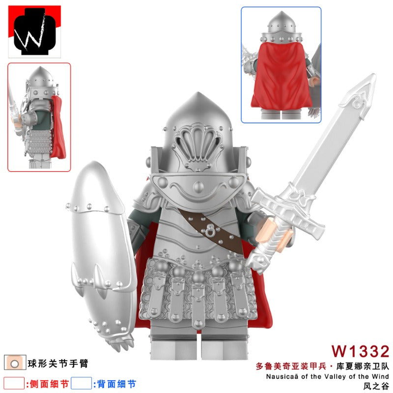 W1330-1335 Warriors of the Wind series Minifigures – Joy Bricks