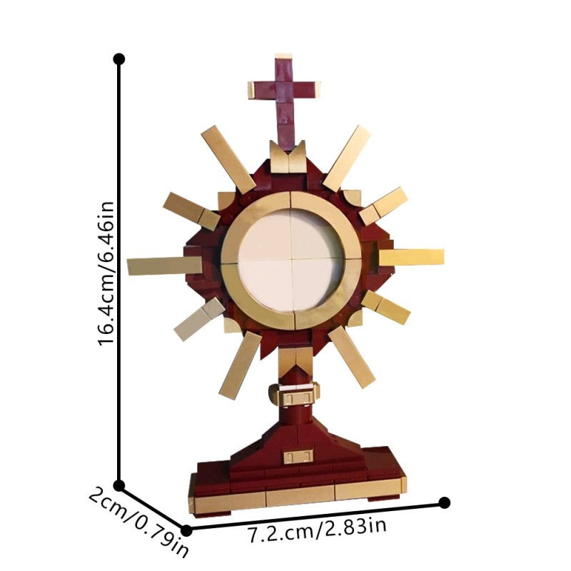 (Gobricks version) 188pcs MOC-218086 Monstrance
