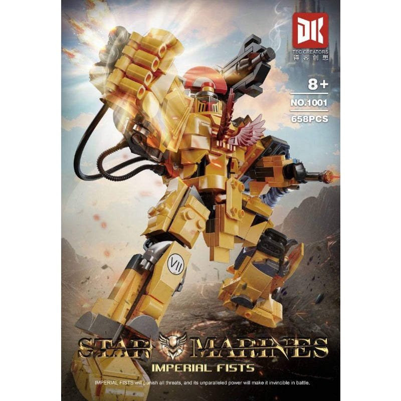 600+pcs DK Star Marines Imperial Fists