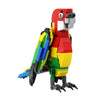 (Gobricks version) 162 pcs MOC-143358 Eastern Rosella parrot