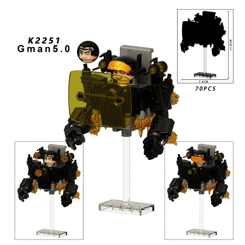 KDL838 Skibidi Toilet series Minifigures – Joy Bricks