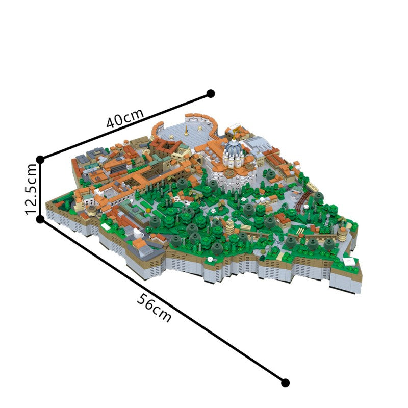 (Gobricks version) 4901pcs MOC-208889 Vatican City