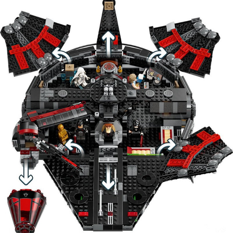 1579 pcs The Dark Falcon