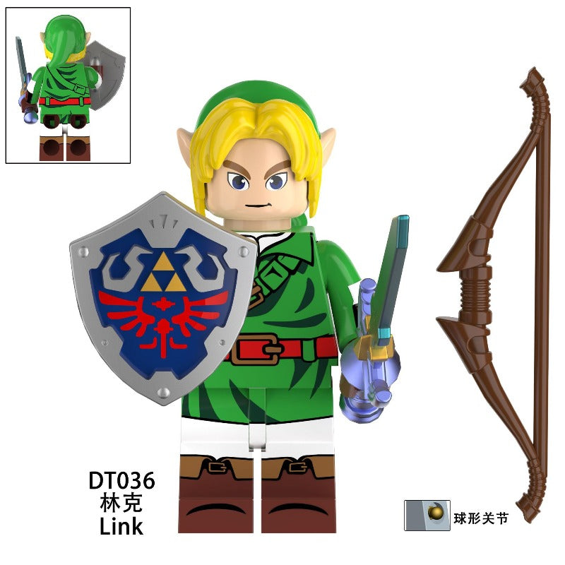DT8906 Legend of Zelda series Link Princess Minifigures – Joy Bricks