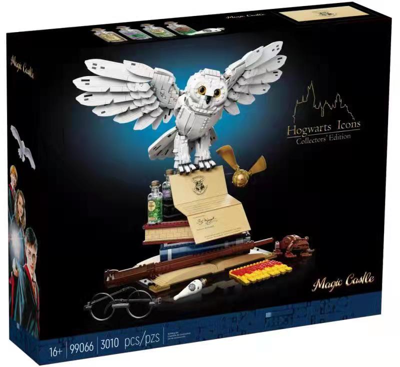 (Ship from European warehouse) 3010PCS Hogwarts Icons Collectors' Edition