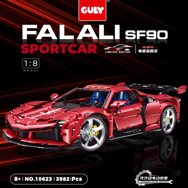 3982PCS GULY 10623 1:8 Supercar Series-Ferrari SF90 XX – Joy 3982PCS GULY 10623 1:8 Supercar Series-Ferrari SF90 XX – Joy