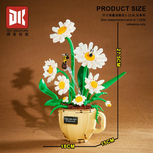496pcs DK 3035 Coffee Cup Daisy – Joy Bricks