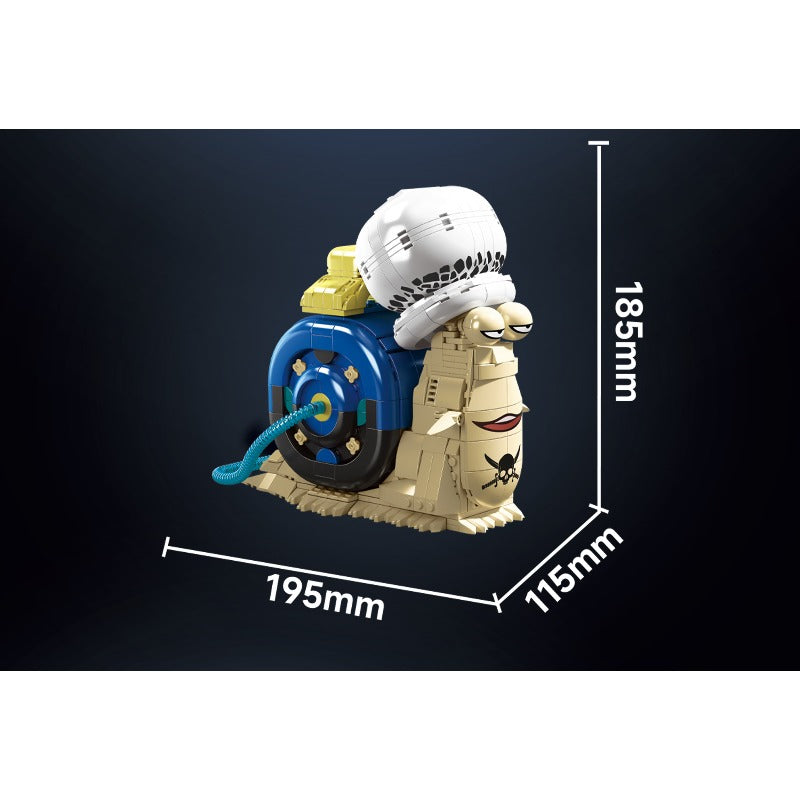 701 pcs DK 1592 Luo Den Den Mushi