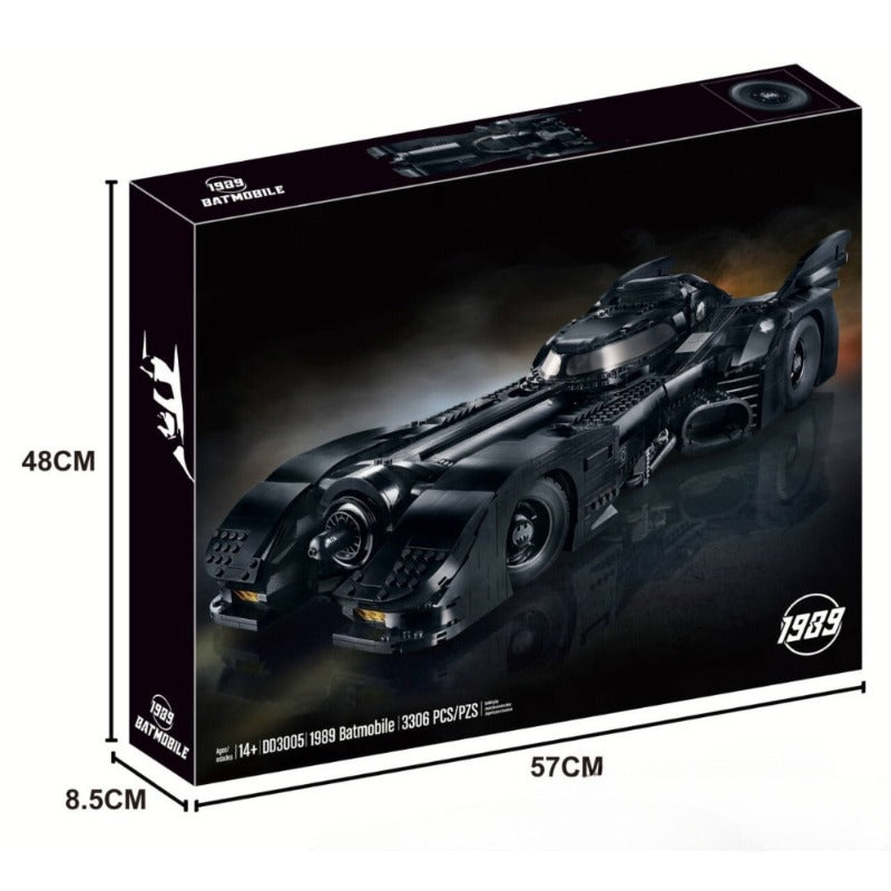 (Ship from US warehouse) 3306PCS Batman 1989 Batmobile