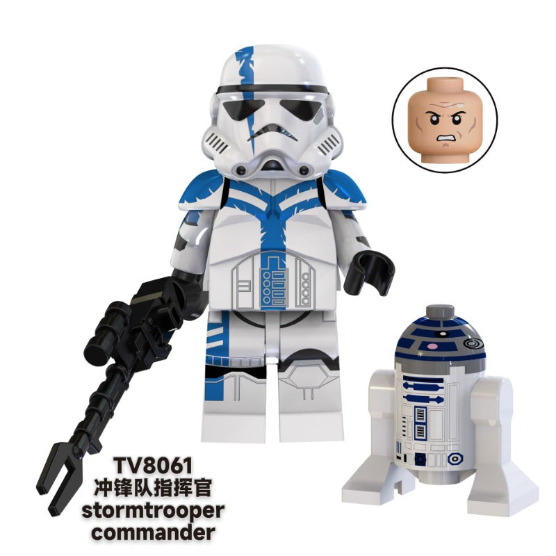 【レア品】Rodehberg/Commander 1 TV6108 Star Wars Series Fox Gamble Commander Clone Minifigures
