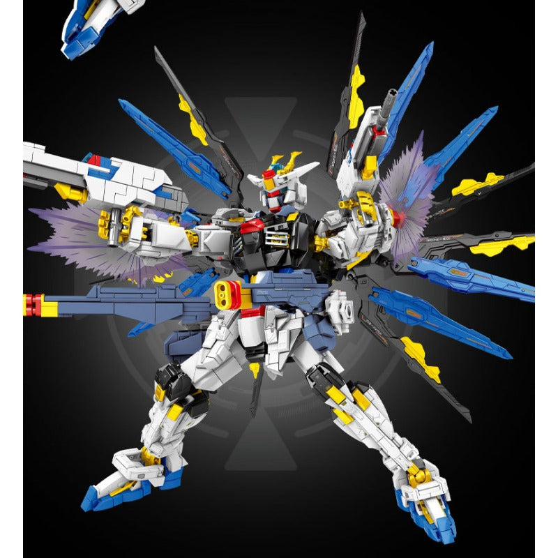2000+pcs LY Gundam Series:Freedom Mech & Destiny Mech