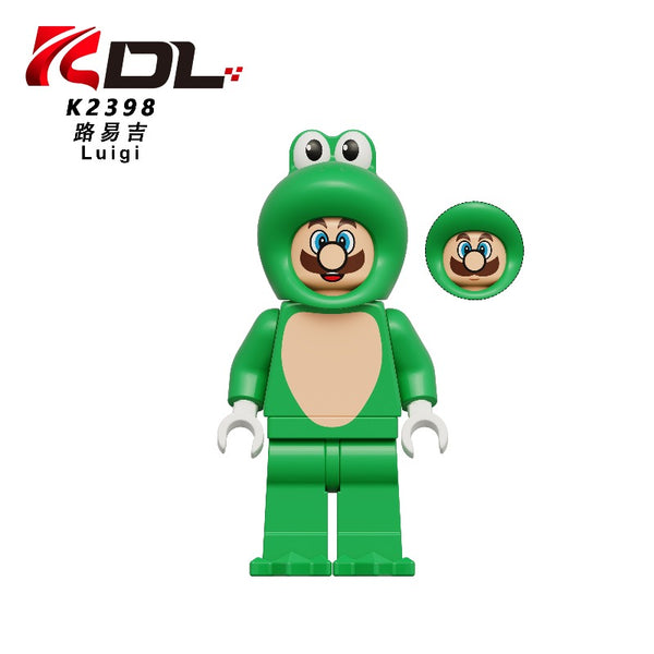 アミーボマリオ KDL862 Mario series Mario Luigi Minifigures – Joy Bricks