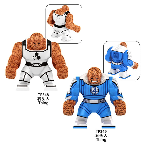 TP348 TP349 Marvel Fantastic Four series Thing Minifigures – Joy