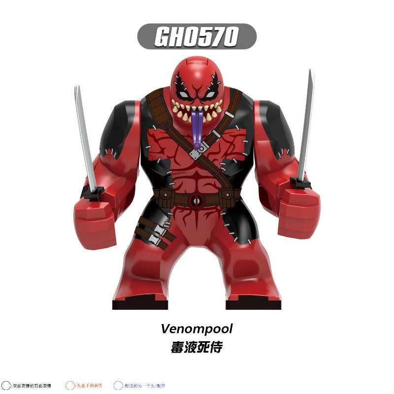 G0172 Super heroes series Deadpool and Wolverine minifigures – Joy